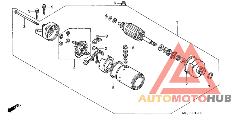 Стартерный мотор