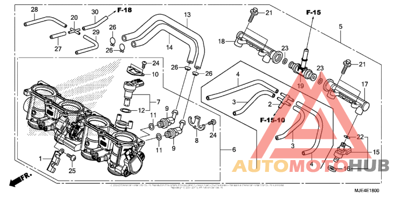 Корпус Дросселя