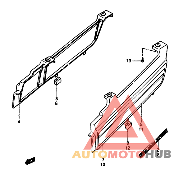 Seat molding
