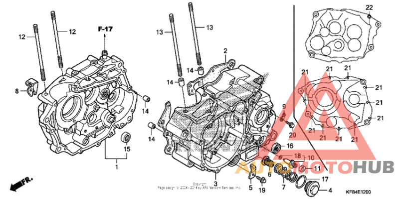 Картер двигателя