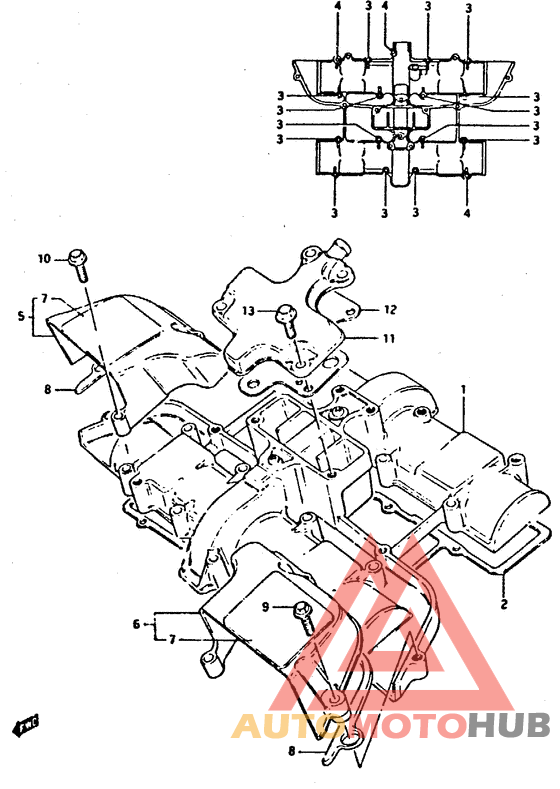 Крышка головки цилиндров