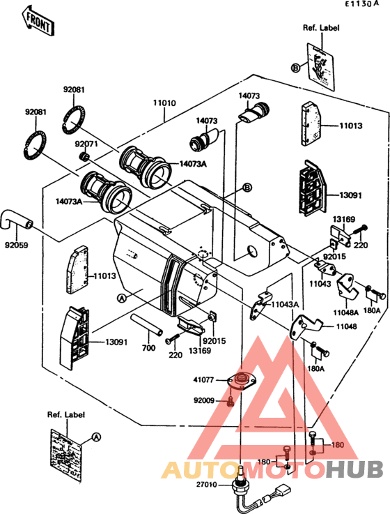 Air filter(ex305-b9)