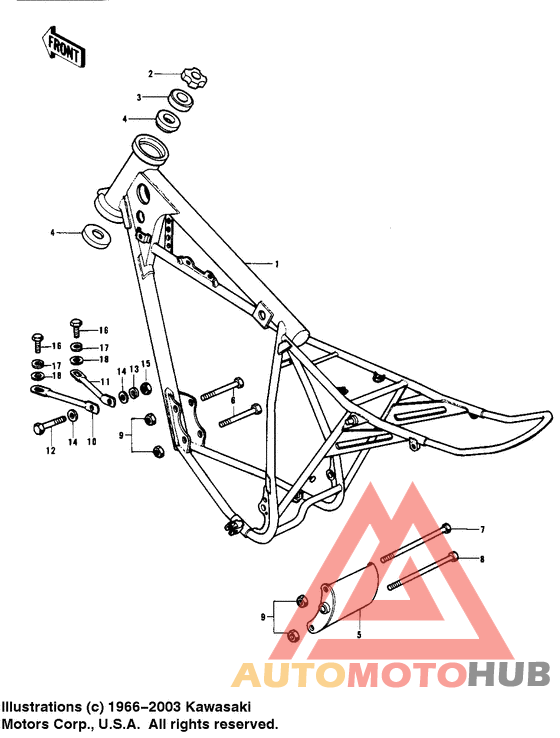 Frame/frame fittings