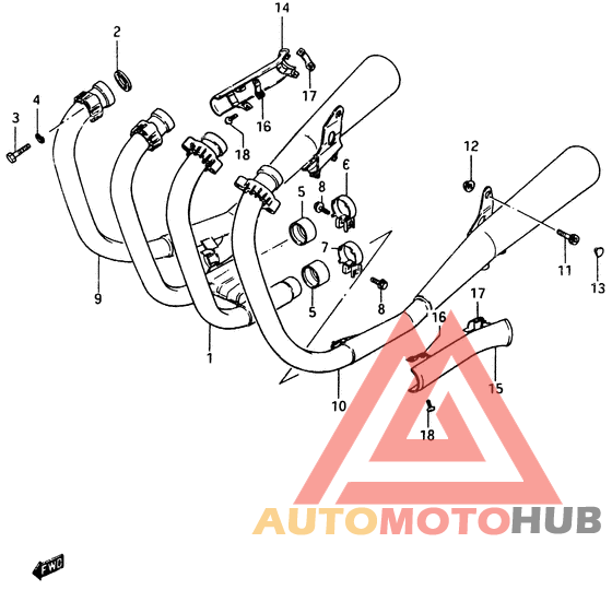 Muffler comp