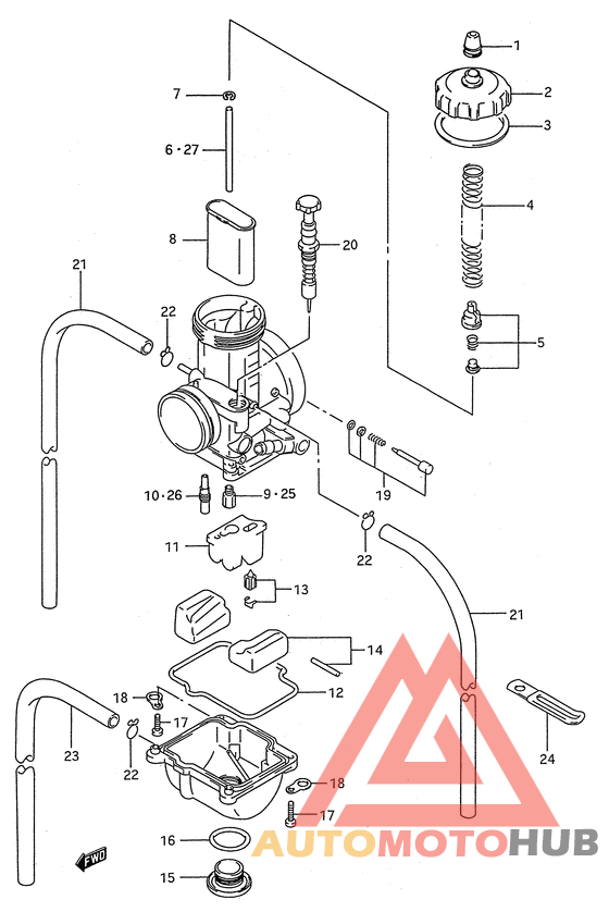 Carburetor assy