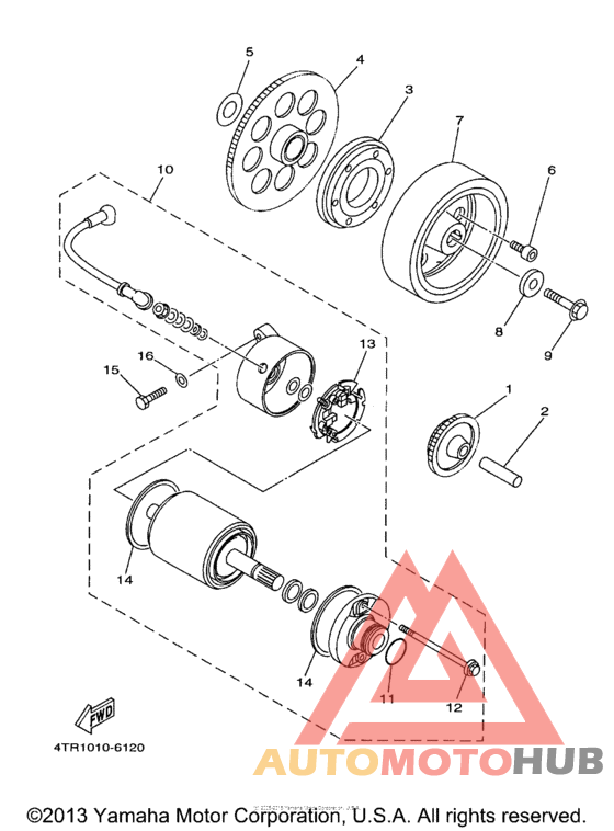 Муфта стартера