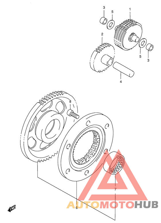 Муфта стартера