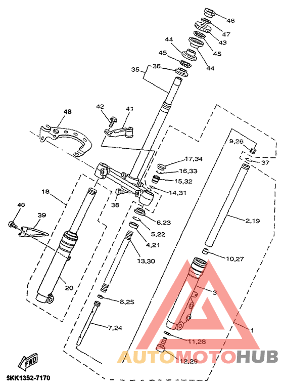 Передняя вилка