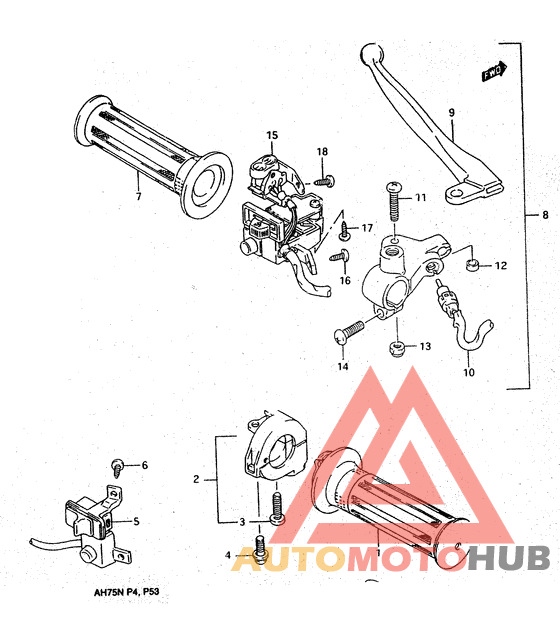 Рулевой переключатель