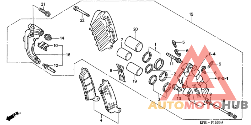 Передний суппорт