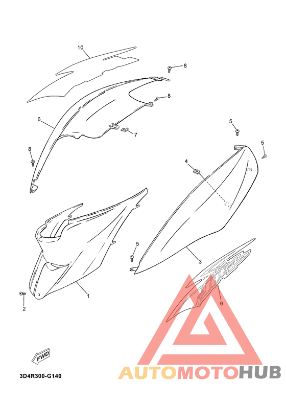 Боковые обтекатели