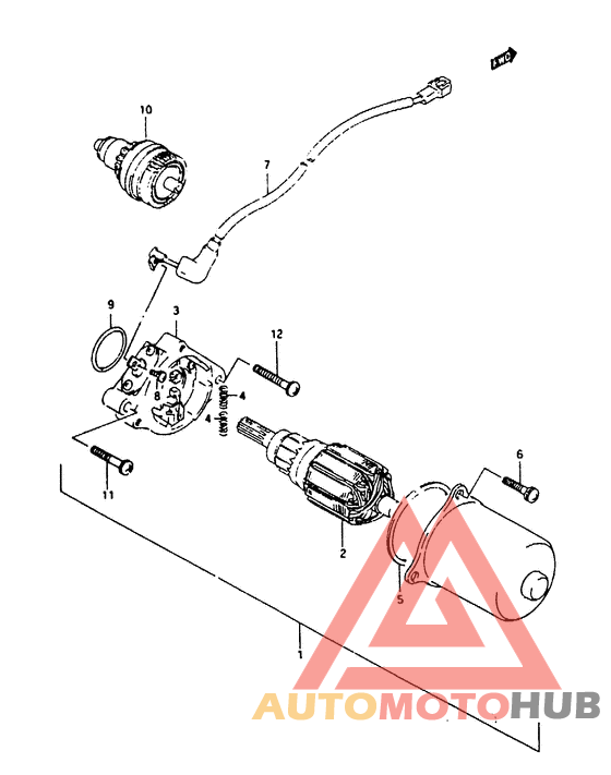 Стартерный мотор