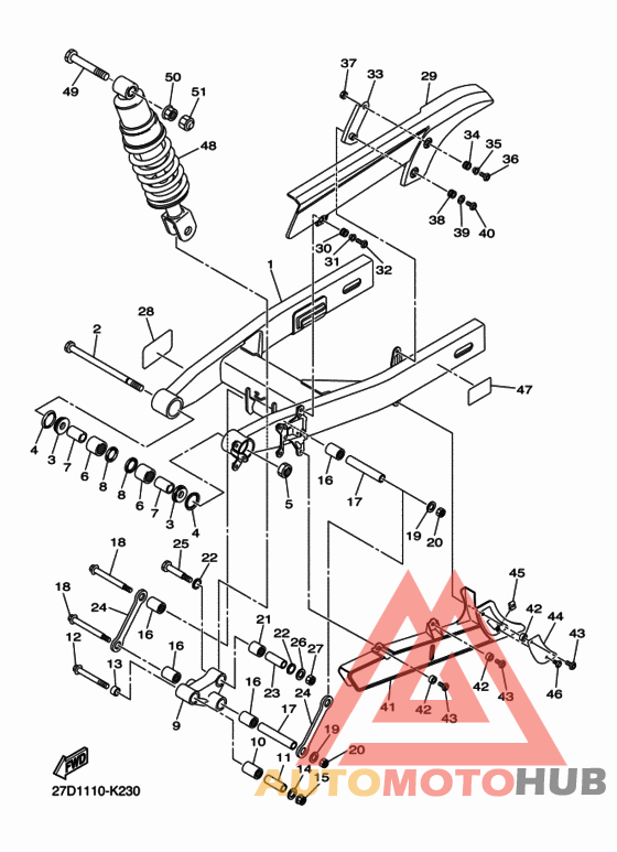 Rear arm & suspension