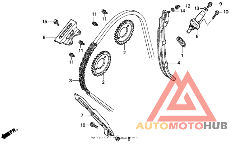 F3 cam chain 95-96