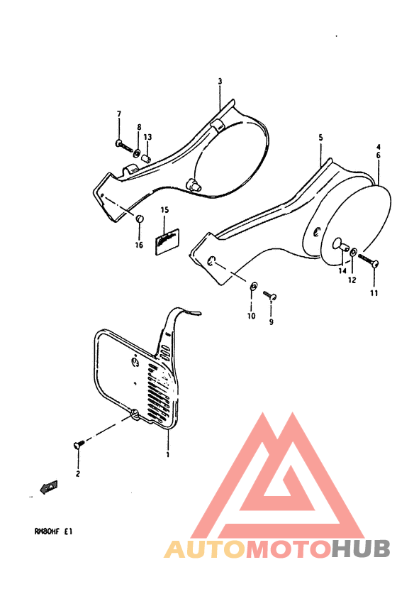 Обтекатель задний
