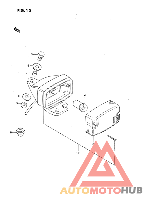 Задний фонарь