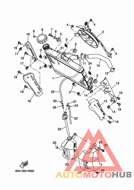 Radiator & hose