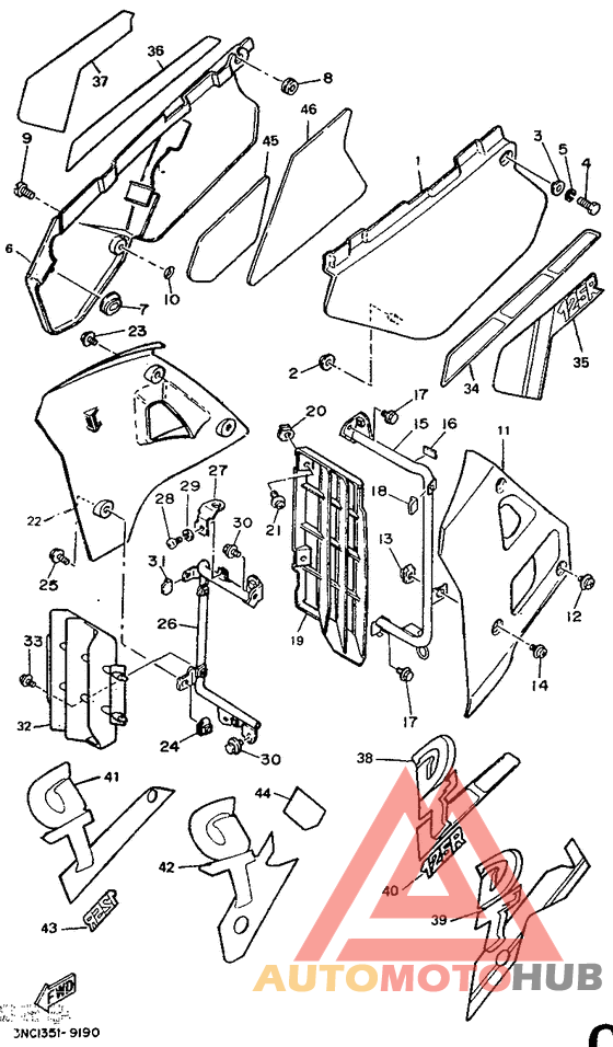 Side cover / oil tank
