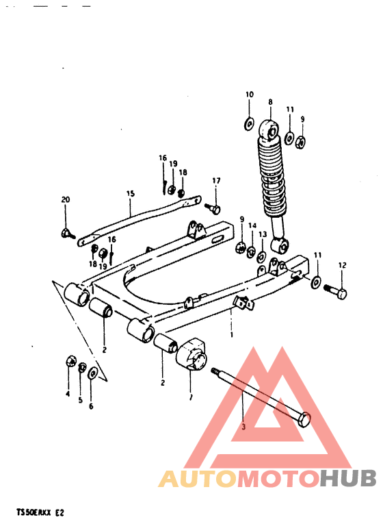 Маятник задний