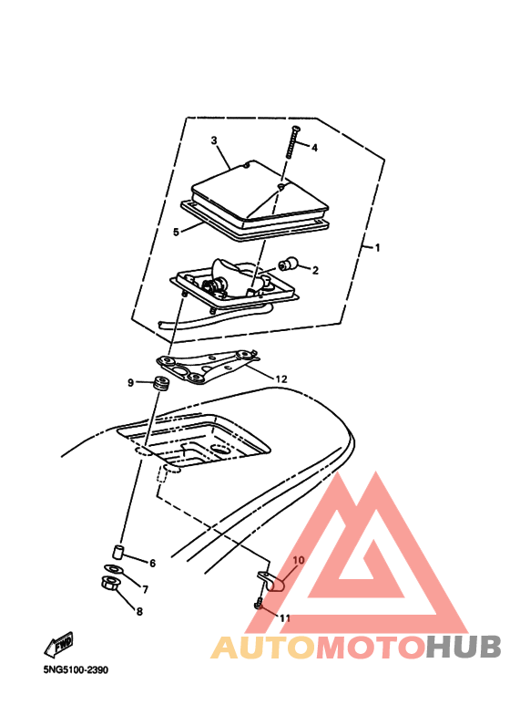 Taillight unit ass`y