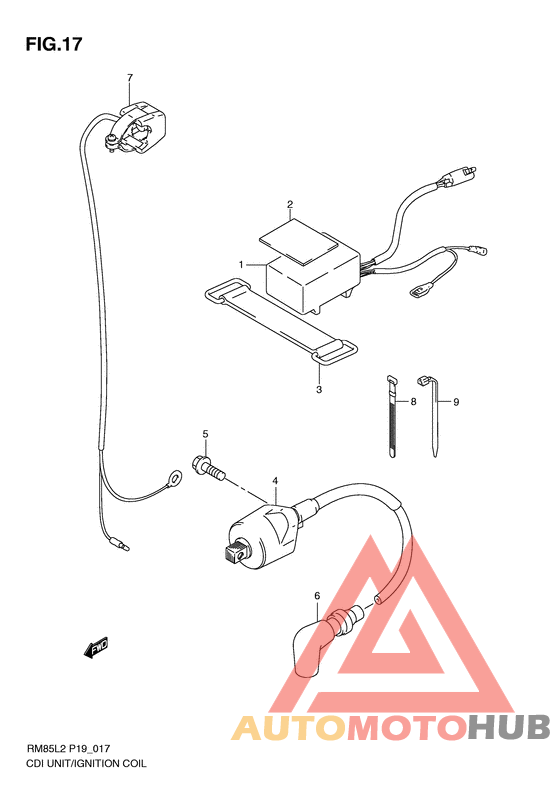 Cdi unit - ignition coil