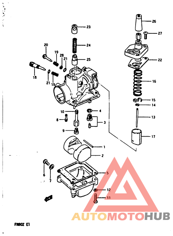 Carburetor assy