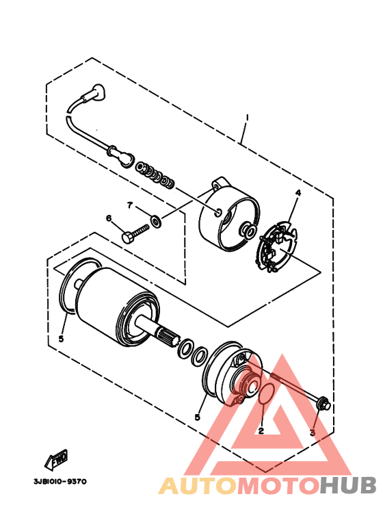 Стартерный мотор