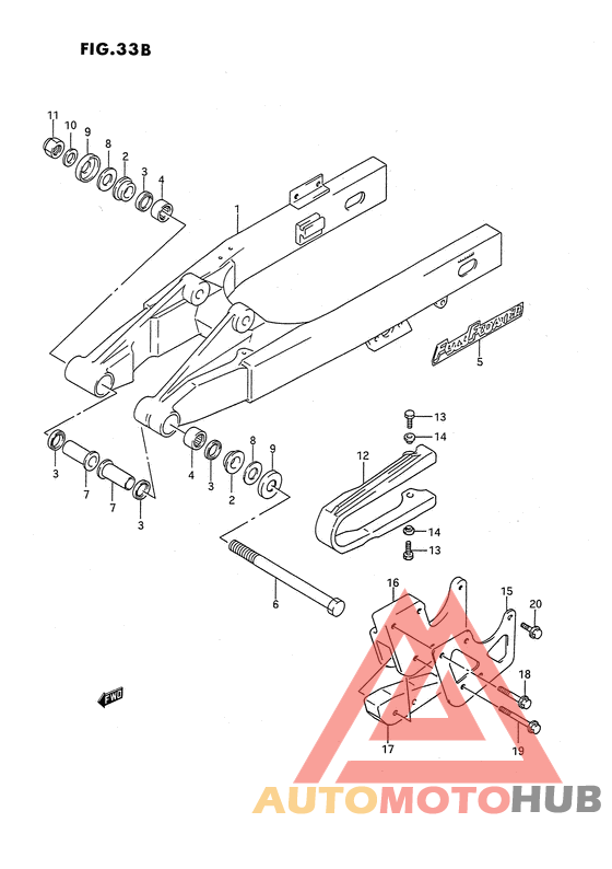 Маятник задний