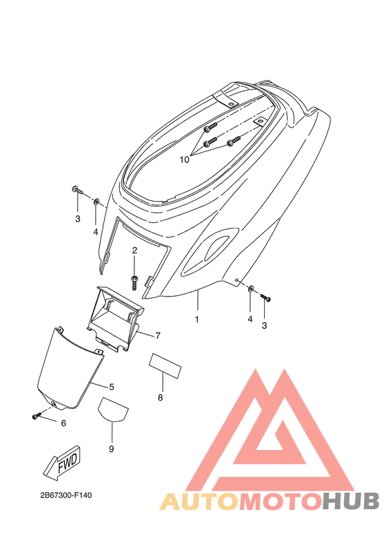Боковые обтекатели