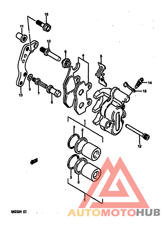 Передний суппорт
