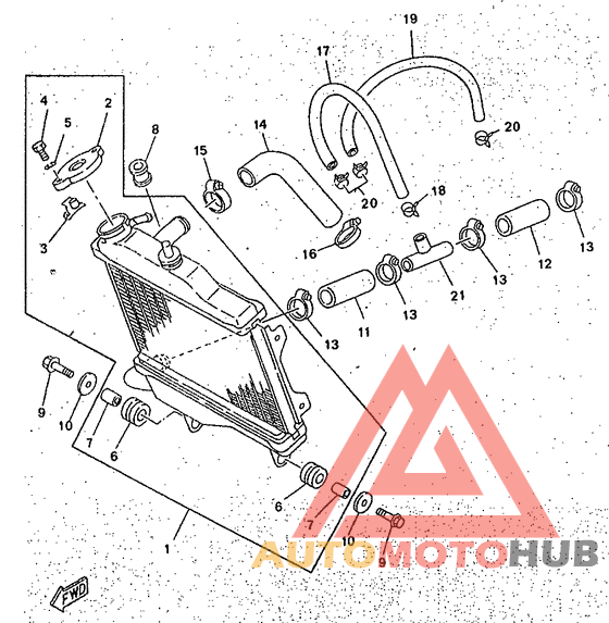 Radiator. hose