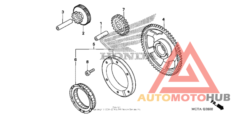 Муфта стартера