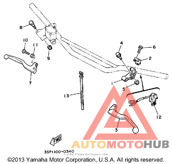 Handle switch - lever
