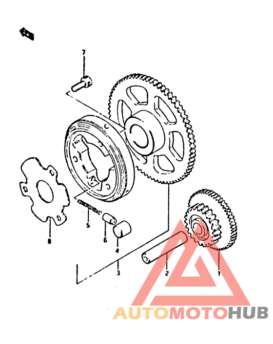 Муфта стартера