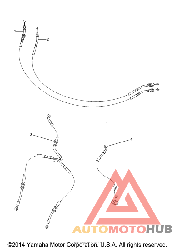 Alternate hoses cables