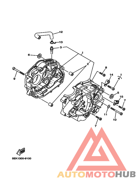 Картер двигателя