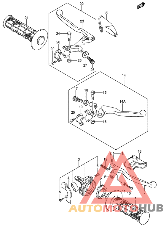 Рулевой рычаг