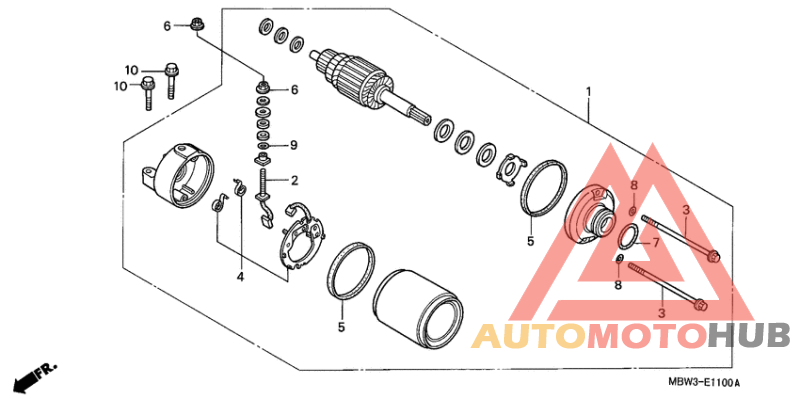 Стартерный мотор