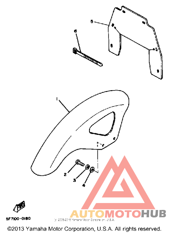 Front fender - rear fender