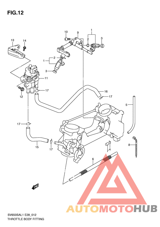 Throttle body fitting