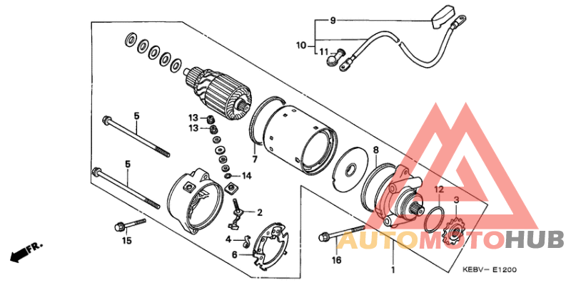 Стартерный мотор