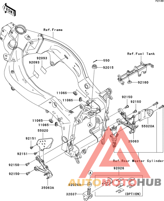 Детали рамы (фронт)