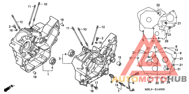 Картер двигателя