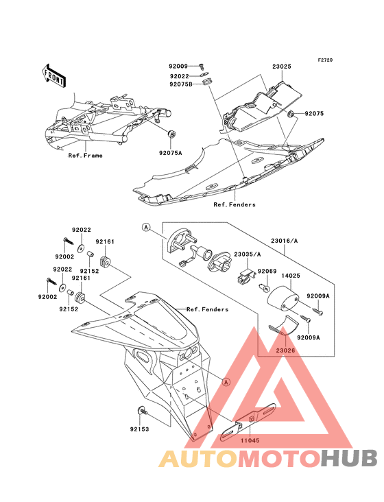 Taillight unit ass`y