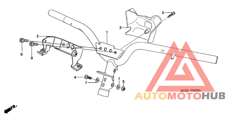 Handle pipe/handle cover
