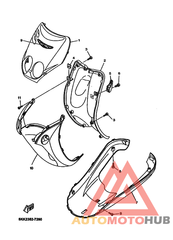 Щиток облицовочный