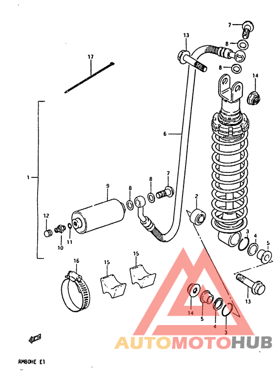 Задние амортизаторы