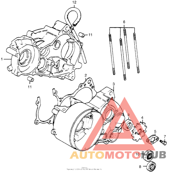 Картер двигателя