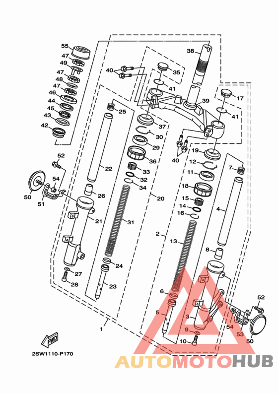 Передняя вилка