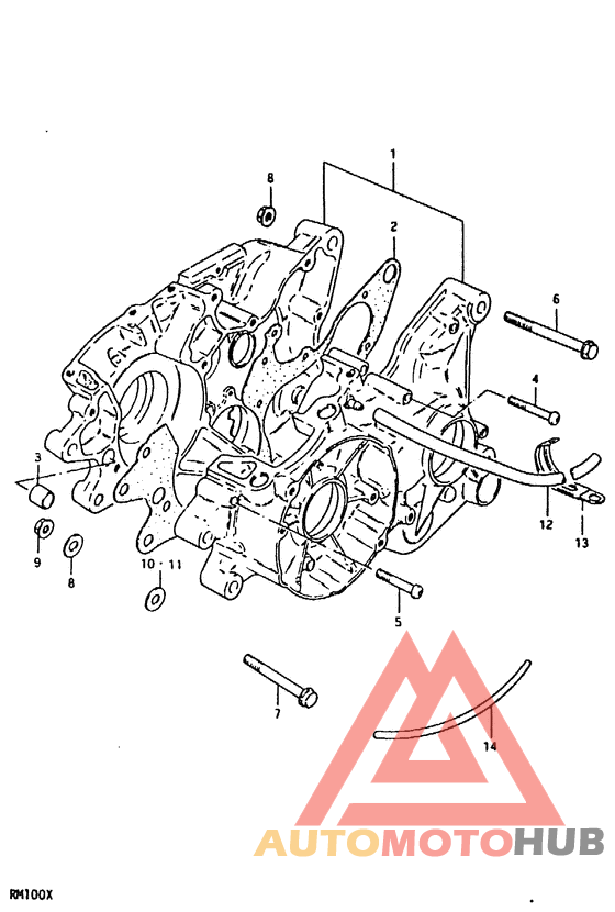 Картер двигателя